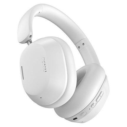 Noise Newly Launched Airwave Max 5 Wireless Over-Ear Headphones with Adaptive Hybrid ANC (up to 50dB), HFA Tech, 80H Playtime, Dual Pairing(Calm White)