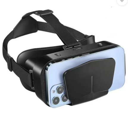 Mudo Virtual Reality Headset with 600° Viewing Perfect For Gaming View Experiances  (Smart Glasses, Compatible with Android, iOS, Windows)