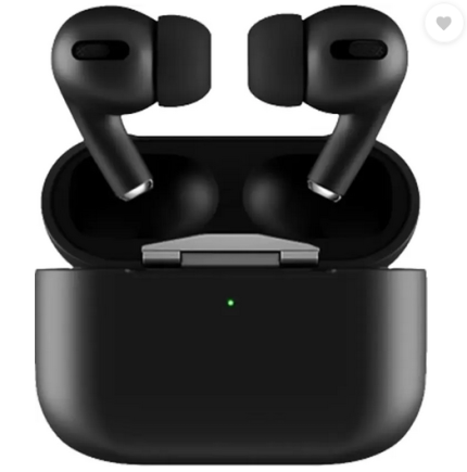 TechTide Pods Pro 2nd generation Wireless Charging Case USB-Type C Wireless Headphones Bluetooth  (Black, True Wireless)